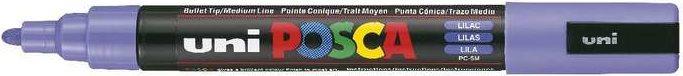 Actual product image Posca Medium marker PC-5M (Purple, 2.50 mm, 1 x)