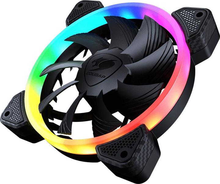Immagine prodotto Cougar Ventilatore di bocchette Vortex VK RGB 12cm (Noir) (120 mm, 1x)