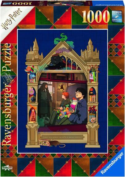 Produktbild Ravensburger Harry Potter bei der Weasley Familie (1000 Teile)