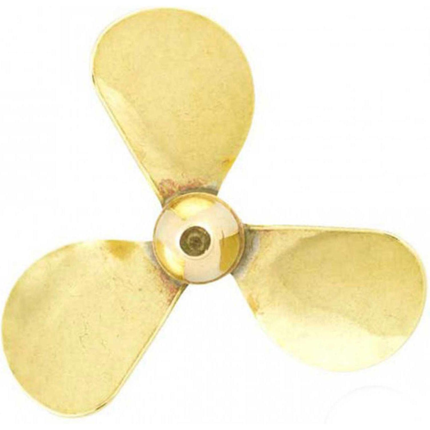 Krick SCHIFFSSCHRAUBE MESSING 3-Blatt 45