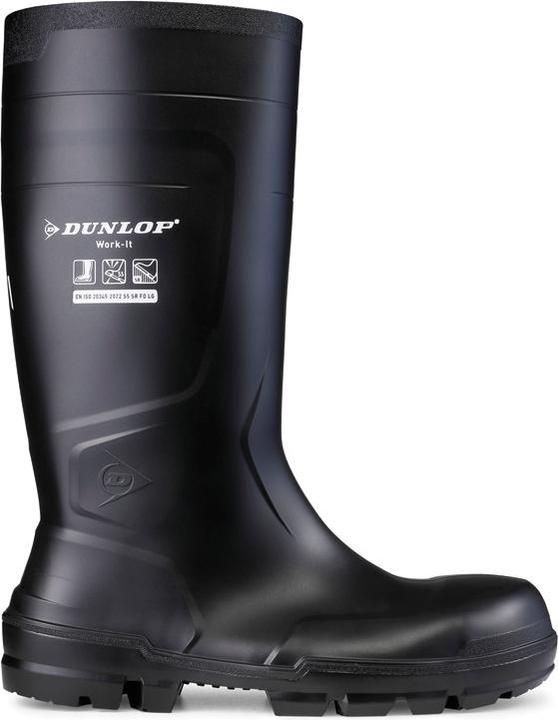 Produktbild Dunlop Arbeitsstiefel Work-it full safety, S5/SR/LO/LG, PVC, Grösse 45, schwarz (45)