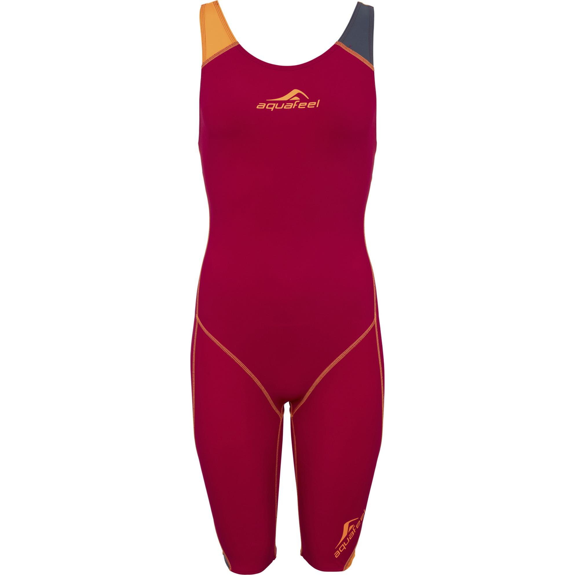 Aqua Feel, Bambine, Costume da bagno intero, Aquafeel N2K Openback Mädchen-Badeanzug, (140)