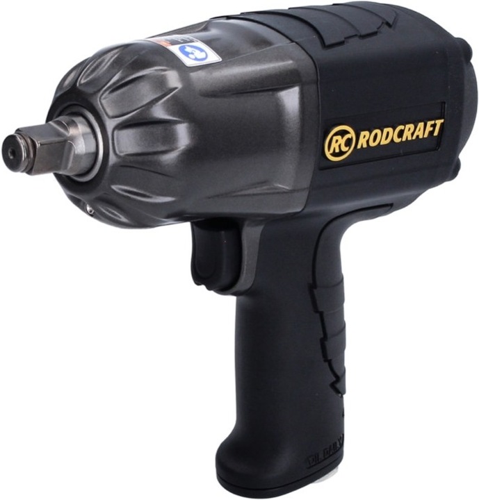Actual product image Rodcraft RC2277 Impact wrench 1300 Nm 1/2" ( 8951000349 ) Solo 1/4 " connection thread (Air blast)