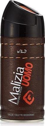 MGA Malizia Uomo, Wild, Deodorant, 150 ml (Spray, 150 ml)