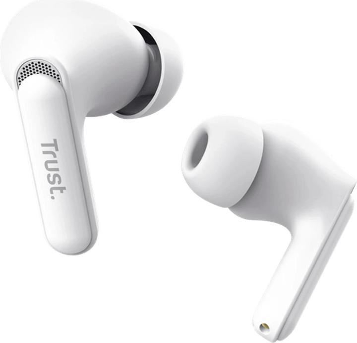 Produktbild Trust Yavi Bt Enc Earbuds White (ANC, 23 h, Kabellos)