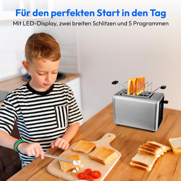 Produktbild Medion Life MD12102 Toaster silber