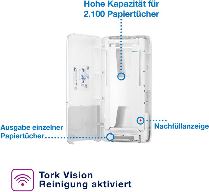 Produktbild Tork Peakserve Dispenser White