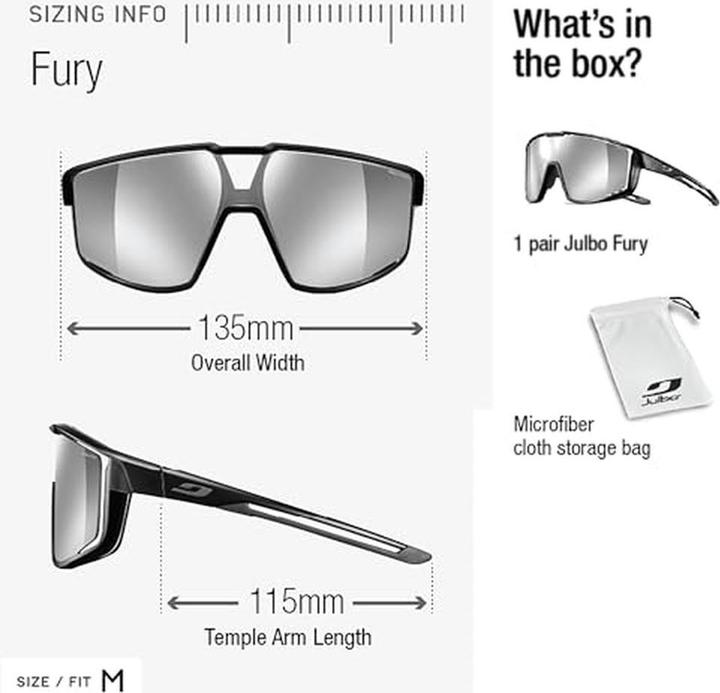Immagine prodotto Julbo Fury Spectron 4 (Verde, Blu scuro, Verde, Red)