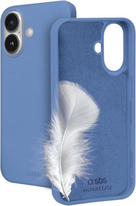 Produktbild SBS Instinct Cover für iPhone 16 blue (Apple iPhone 16)