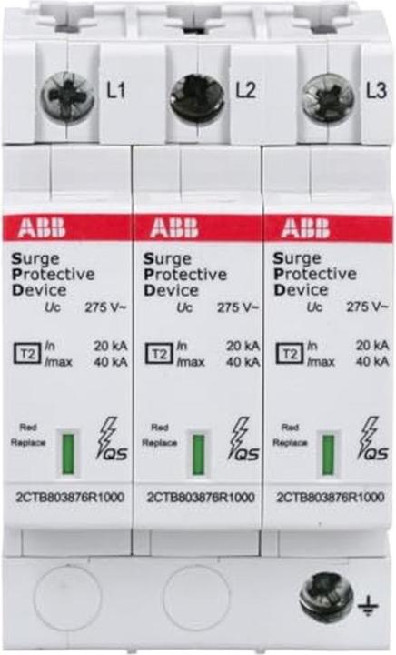 Image du produit ABB Stotz & Kontakt OVR T2 3L 40-275 P QS SPD type 2 pour 230/400V TN-C OVR T2 3L 40-275 P QS