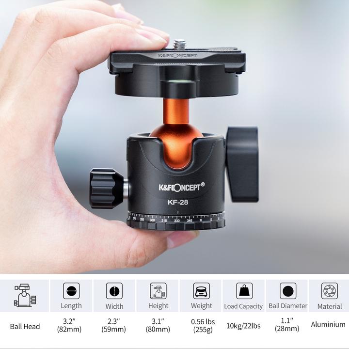 Immagine prodotto K&F Concept D254C1+BH-28L (Carbonio)
