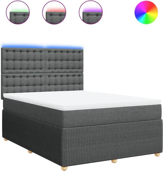 Actual product image vidaXL Boxspringbett (140 x 200 cm)