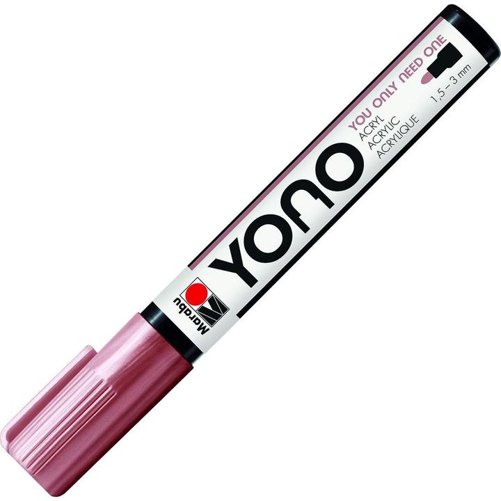 Produktbild Marabu Acrylmarker YONO 1.5 - 3 mm Rosé-Gold (1x)