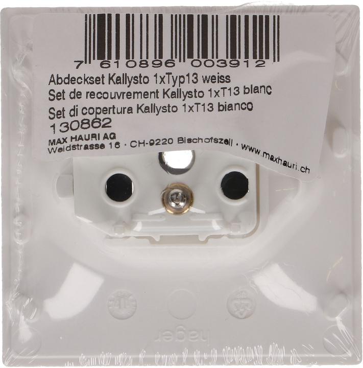 Produktbild Hager Kallysto Steckdose 1x Typ 13
