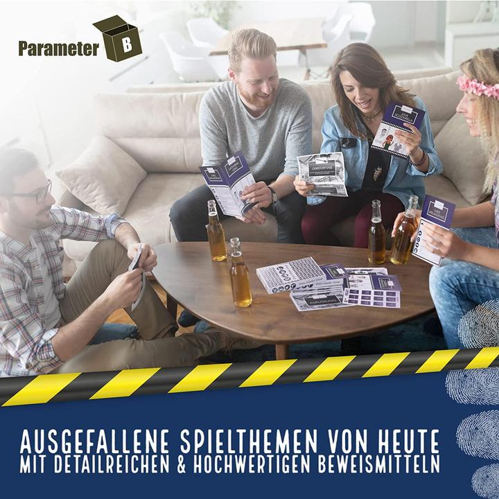 Image du produit Parameter B PARPB002 - Dein letzter Coup - Jeu du dîner mystère, pour 4 joueurs, à partir de 16 ans (édition FR) (Allemand)