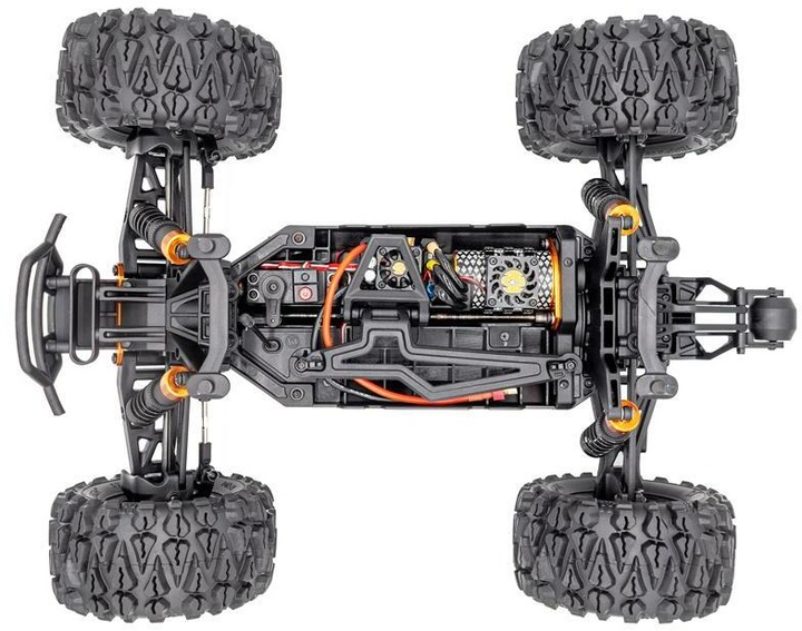 Immagine prodotto Hobbytech Monster Truck Rogue Terra Brushless Rosso, RTR, 1:10 (RTR pronto all'uso)