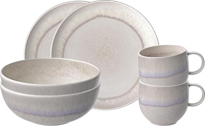 Produktbild Like. by Villeroy & Boch Fruehstuecks Set 6tlg. EC Perlemor Sand (6 Stück)