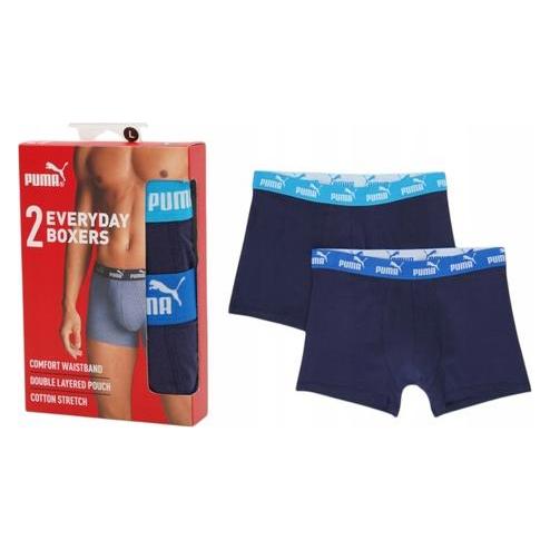 Puma, Herren, Unterhosen, Elements Herren Basic Boxershorts 2er-Pack, (Xl, 2er Pack)