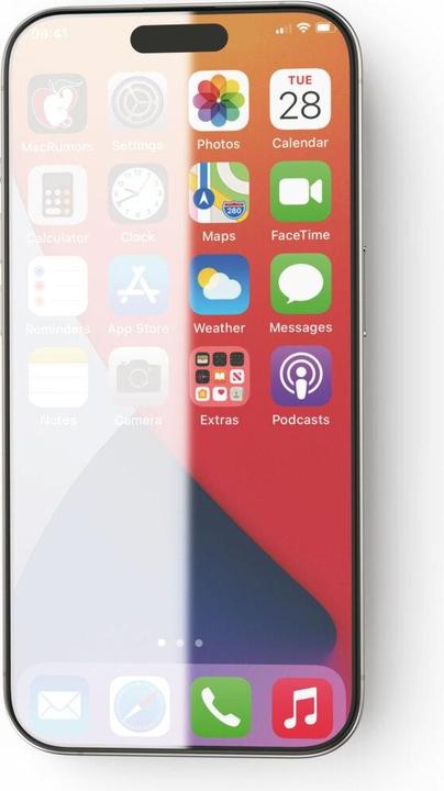 Guardline - Panzerglas ScreenGuard Antireflexion für iPhone 17 Pro Max (Apple iPhone 17 Pro Max)