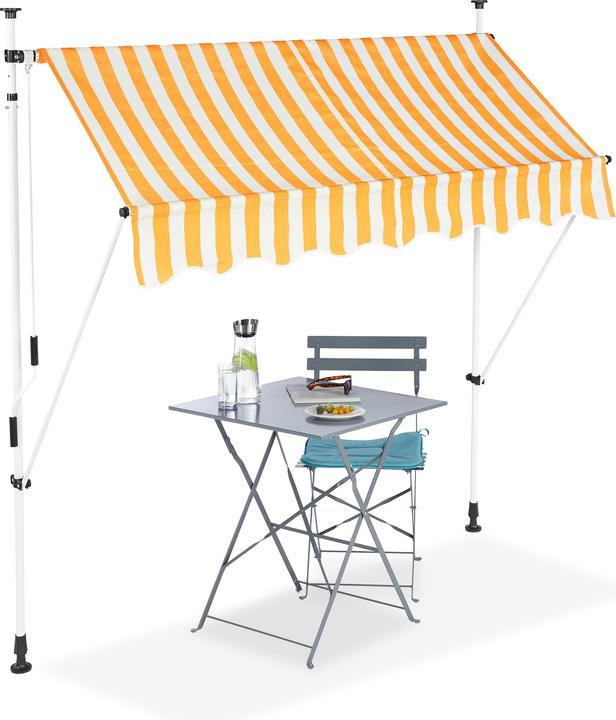 Relaxdays Klemmmarkise (2 m)