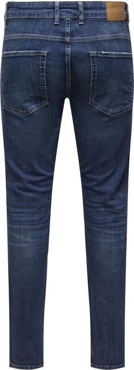 Actual product image Only & Sons ONSLOOM DARK BLUE Slim Fit Jeans (W30/L34)