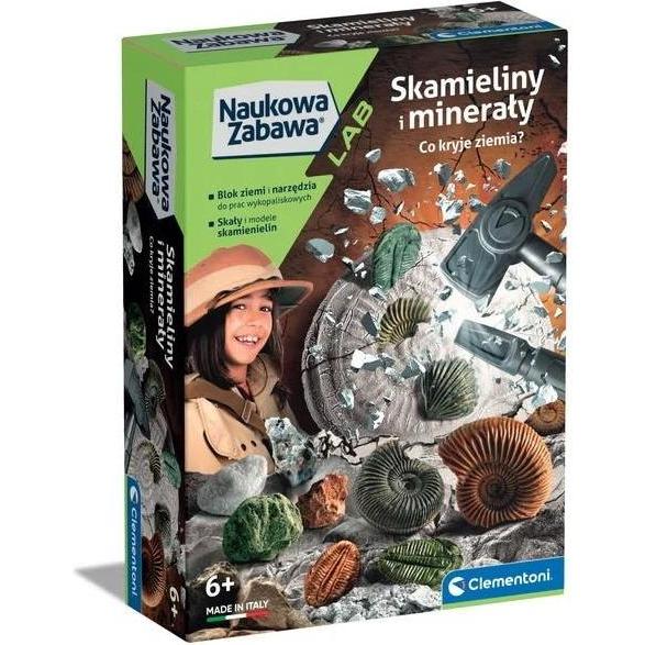 Clementoni Divertimento Scientifico. Fossili E Minerali