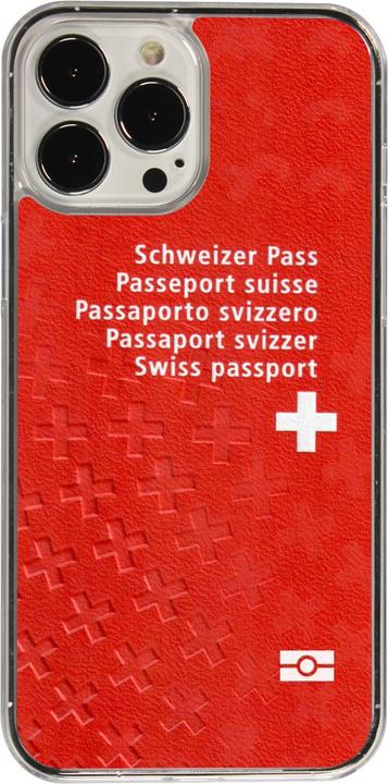 Produktbild PhoneLook Hülle transparent Swiss Passport (Apple iPhone 13 Pro Max)