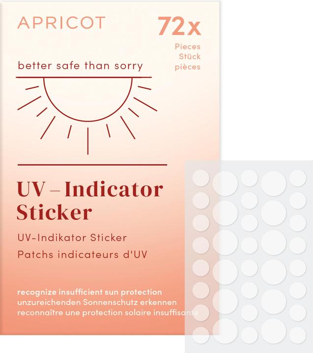 Produktbild Apricot UV-Indicator Sticker (Sonnenstick, SPF 30, 16 g)