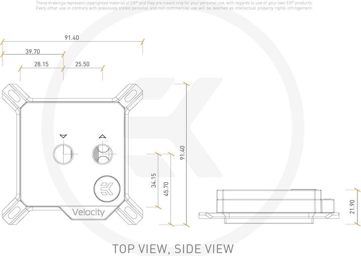 Immagine prodotto EKWB EK-Velocity Intel RGB