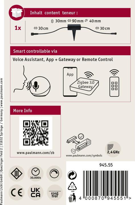 Actual product image Paulmann Radio system solutions (IP68)