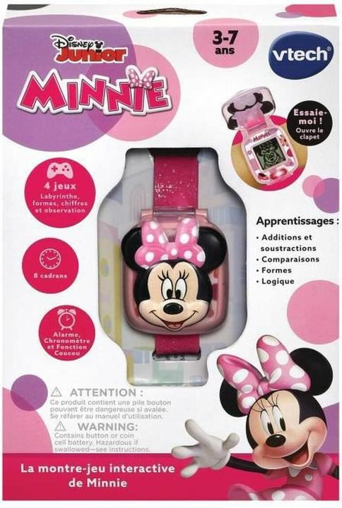 Image du produit VTech La montre-jeu interactive de Minnie (Français, 3 - 7 Années)