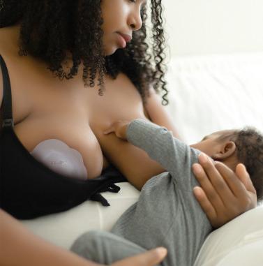 Actual product image Haakaa Petal Soft Silicone Milk Collector