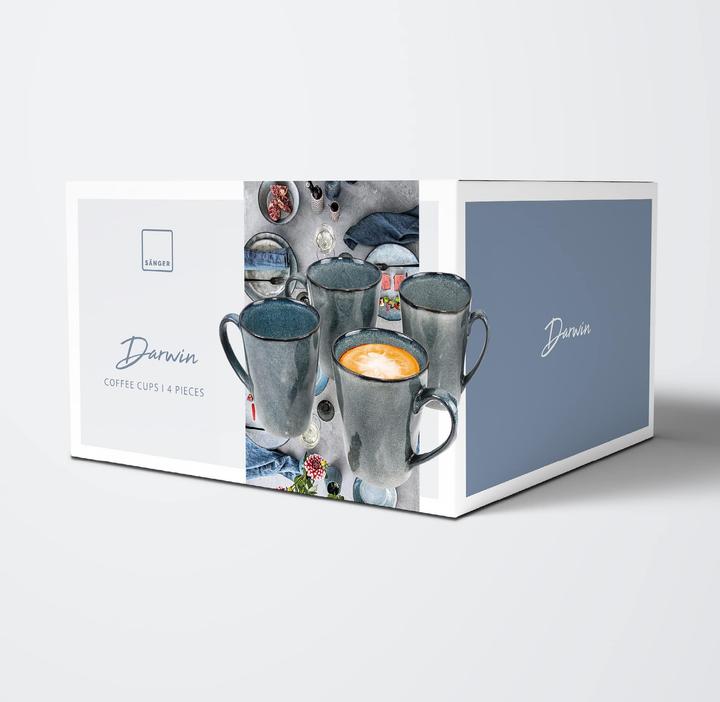 Produktbild Sänger Geschirr Kaffeebecher Set Darwin (350 ml, 4 x)