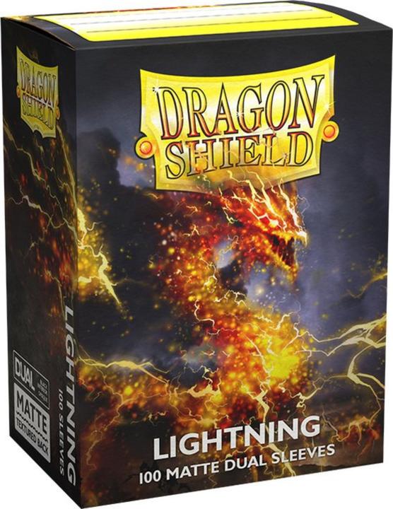 Actual product image Arcane Tinman ART15047 - Dual Sleeves for cards: Matte - Lightning (100 pcs)