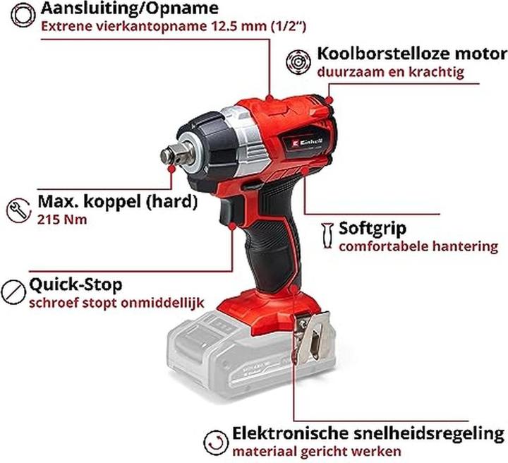 Produktbild Einhell Akku-Schlagschrauber TE-CW 18 Li BL