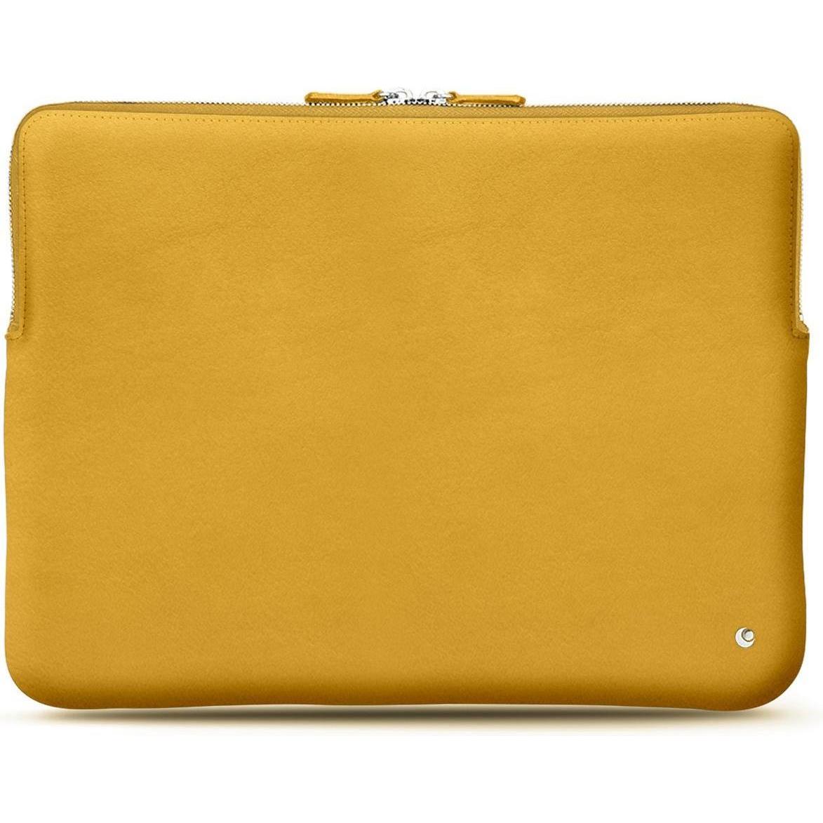 Noreve Lederhülle, Notebooktasche, Gelb