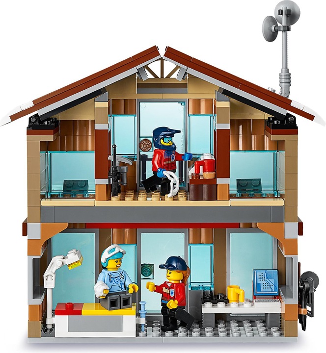Actual product image LEGO ski resort (60203, LEGO City)