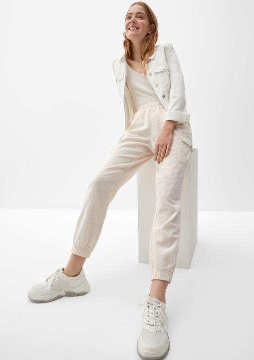 Immagine prodotto S.Oliver Hose Regular: Cargohose im Leinenmix (44)