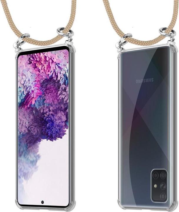 Produktbild Cadorabo TPU Handy Kette SILBER Cover