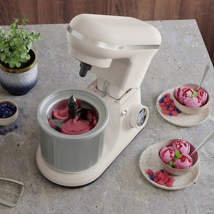 Produktbild Princess Küchenmaschine 1200 W Creme-Weiss, Edelstahl