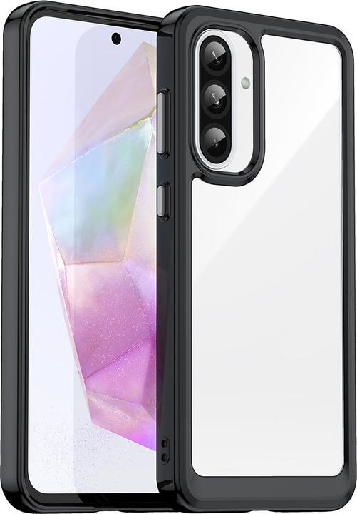 Immagine prodotto Hurtel Back panel cover Outer Space Case for Samsung Galaxy A26 Cover with Flexible Frame - Black (Samsung Galaxy A26)