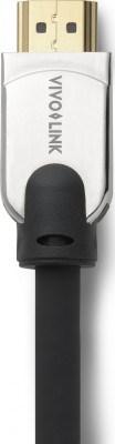 Actual product image Vivolink Pro HDMI 0.5 Meter metal head (0.50 m, HDMI, 2.0)