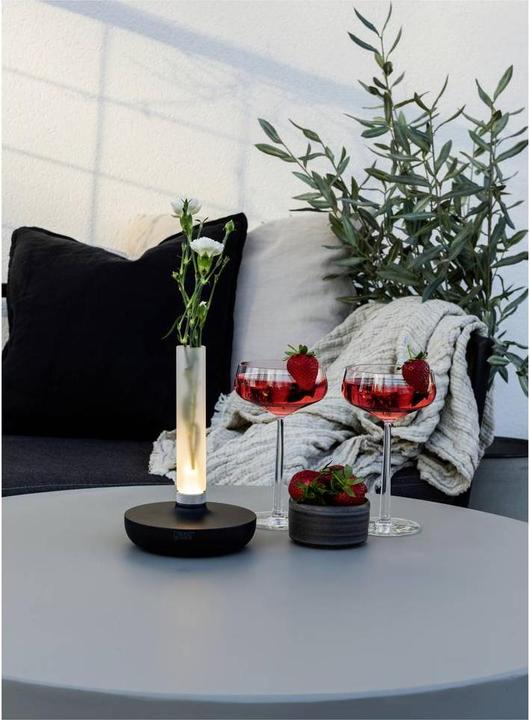 Produktbild Konstsmide Akku-Tischleuchte USB Biarritz, 1800/ 3000/ 4000 K, Schwarz