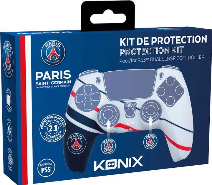 Produktbild Konix Kit de protection en silicone pour manette PS5 - PSG (PS5)