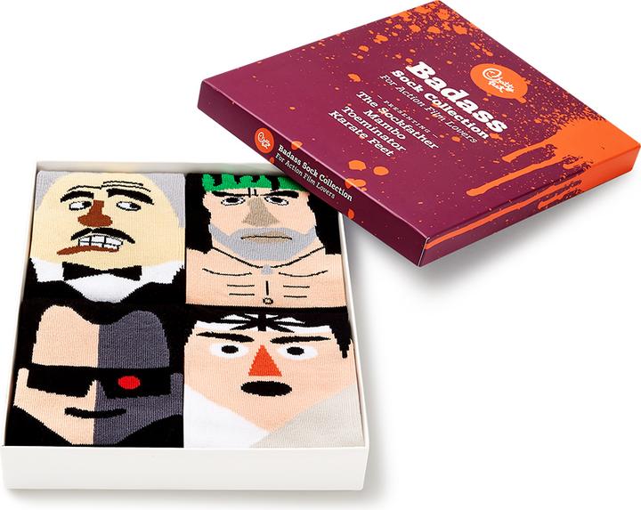 Actual product image Chattyfeet Badass Box (pack of 4, 37 - 42)