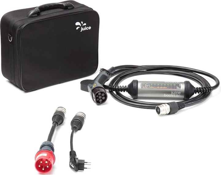CONNETTORE DI SUCCO Adattatore T13 230 V (CH), Stazione di ricarica per dispositivi mobili JUICE BOOSTER 2, JUICE BOOSTER 2 buste, CONNETTORE DEL SUCCO Adattatore CEE32 400 V