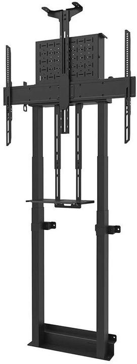 Productafbeelding Neomounts Select Video Kit Cam & AV Shelf incl. Logitech Rally Bar mini Adapter voor FL55 (Vloer, 9 kg)