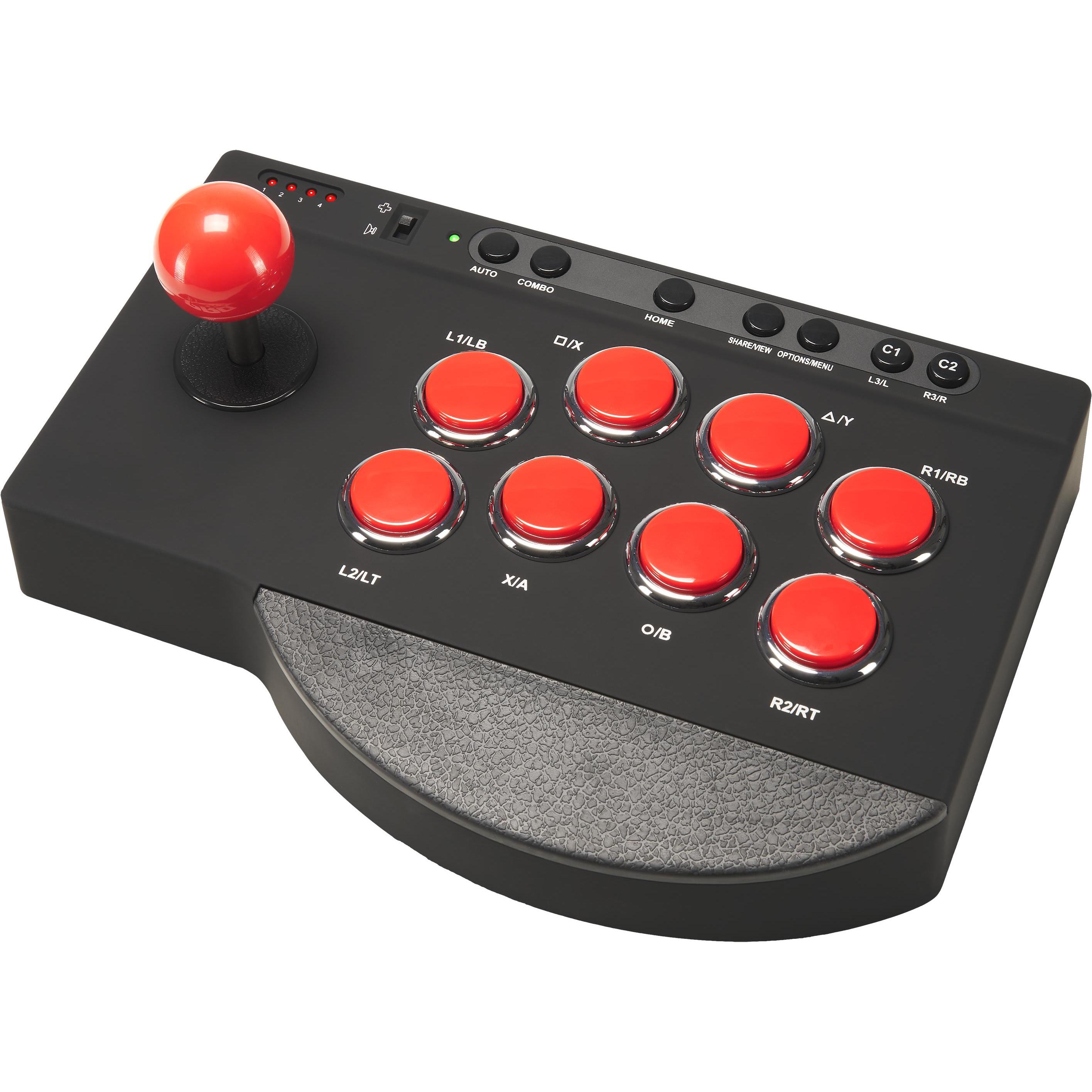 Thumbnail - Subsonic Arcade-Joystick, kompatibel mit PS4, Xbox Serie X/S, Xbox One, PC, PS3 (PS3, PS4, Xbox One S, Xbox One X, PC, X...