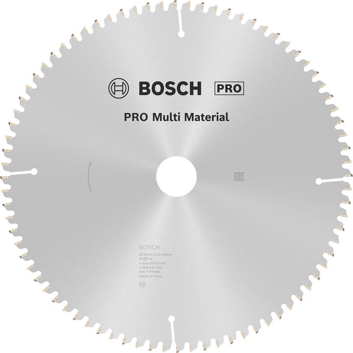 Productafbeelding Bosch Professional Zubehör Cirkelzaagblad Multi Materiaal