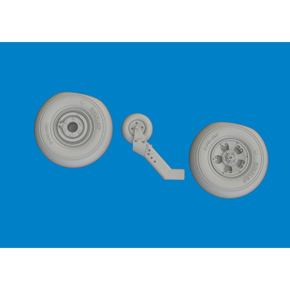 Eduard Spitfire Mk.V wheels TAMIYA